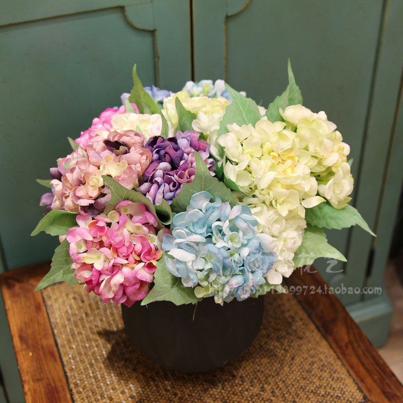 仿真花绣球花装饰花客厅绢花餐桌插花卉假花摆件装饰室内小碎花在类目 家居饰品, 花瓶/花器/仿真花/仿真饰品, 仿真花/假花中 - 来自Buy2taobao.com提供专业的淘宝代购服务