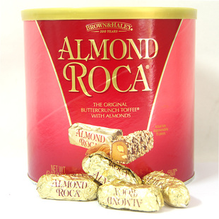  美国进口零食品 喜糖果 Almond Roca若佳/乐家杏仁糖1190克