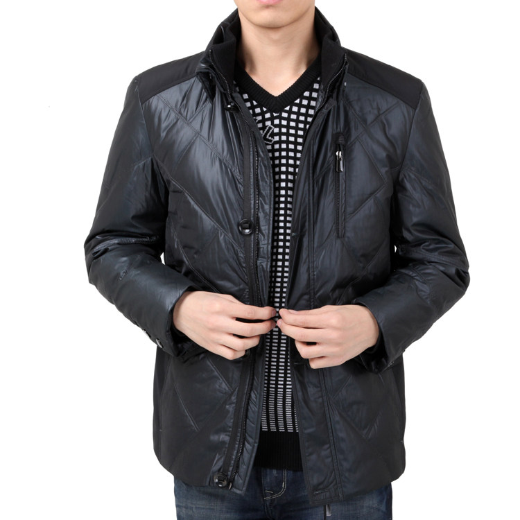 棉衣2012冬装新款男装 利郎<em>服装男士外衣</em> 棉衣