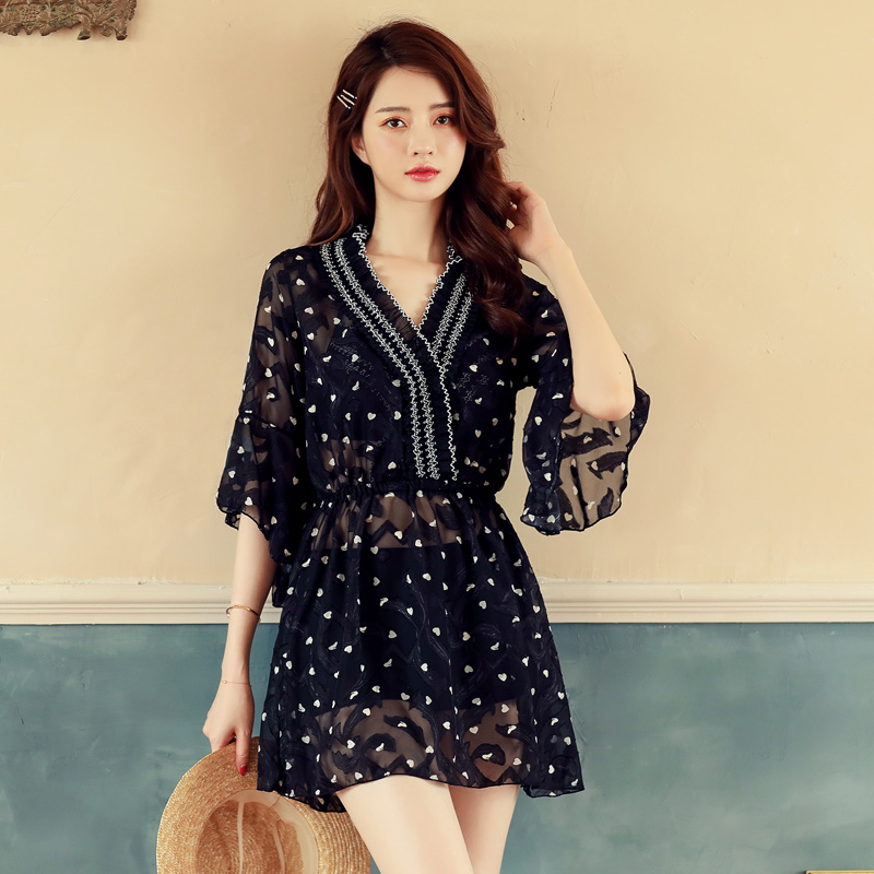 Swimsuit Fission Three-piece Suite 2019 new pattern Ultra cents Hot springs Bikini Small chest Gather Show thin sexy Swimmingin the Sports/Yoga/Fitness/Fans supplies , Swim , Bikini category - from Buy2taobao.com to provide professional Taobao agent buy service