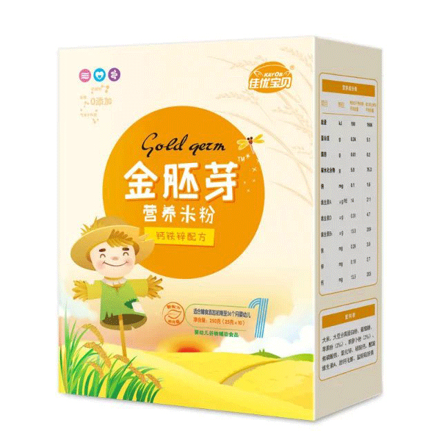 佳優寶貝金胚芽營養米粉寶寶輔食米糊鈣鐵鋅配方1段250g盒裝在類目 奶粉/輔食/營養品/零食, 嬰幼兒輔食, 米粉/米糊/湯粥中 - 來自Buy2taobao.com提供專業的淘寶代購服務