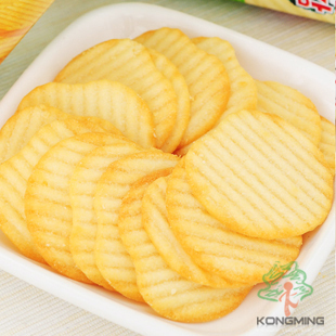  孔明 韩国好丽友原味烤薯片 好丽友薯片 碳烤薯片非油炸不上火60g