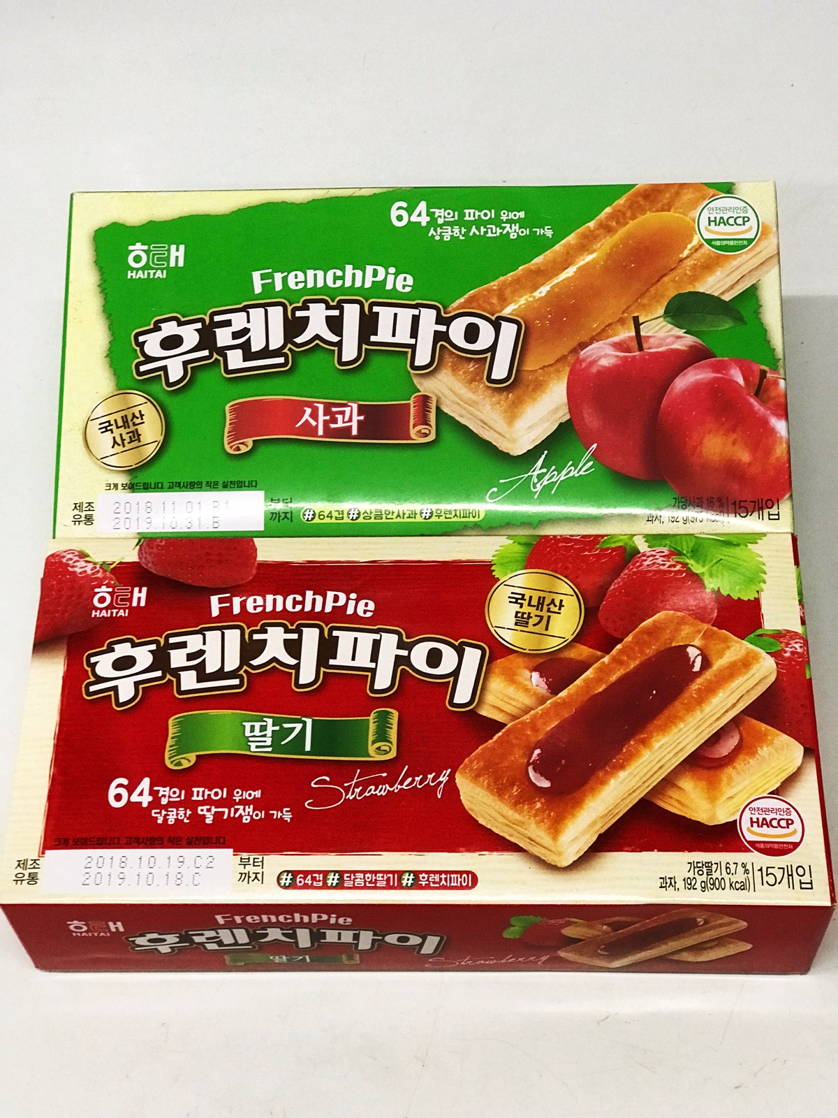 韩国海太果酱千层饼192g水果味草莓苹果酥脆起皮曲奇派韩国进口零在类目 零食/坚果/特产, 饼干/膨化, 饼干(新), 韧性饼干中 - 来自Buy2taobao.com提供专业的淘宝代购服务