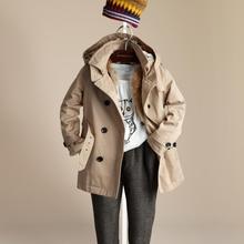 Hong Kong Shopping Burberry Burberry daughter new winter clothing / coat with hat 38398841