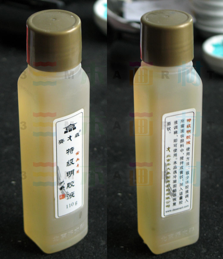 绘画用明胶液 明胶水 国画用明胶 颜料调和用明胶水100g 桃胶水在类目 电子词典/电纸书/文化用品, 画具/画材/书法用品, 国画颜料中 - 来自Buy2taobao.com提供专业的淘宝代购服务
