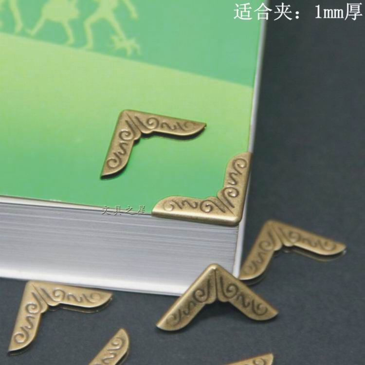 DIY Album Corner Pressure angle Metal Corner Book wrapped corner Pattern trumpet Cinnamonin the Festive supplies/Gift , Gift ideas , Albums/Album category - from Buy2taobao.com to provide professional Taobao agent buy service