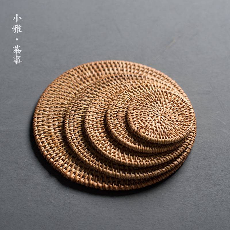 小雅越南老藤编杯垫 紫砂铁壶壶托壶承壶托干泡垫 茶具藤木养壶垫|msdalam kategori pinggan mangkuk, set teh, Majlis teh/dengan sifar - dari Buy2taobao.com untuk memberikan perkhidmatan ejen Taobao profesional membeli