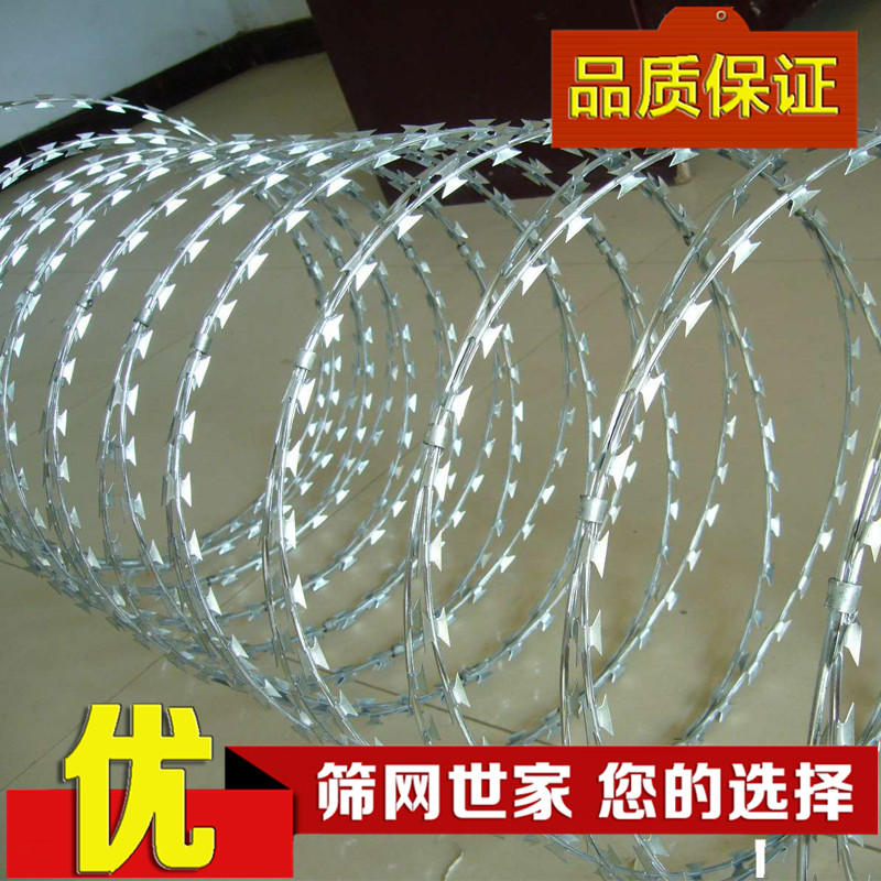 304不锈钢刀片刺网防盗网蛇腹网防护网刺刀片网安全防护刀片在类目 五金/工具, 施工保护, 交通安全保护, 护栏/隔离栏中 - 来自Buy2taobao.com提供专业的淘宝代购服务