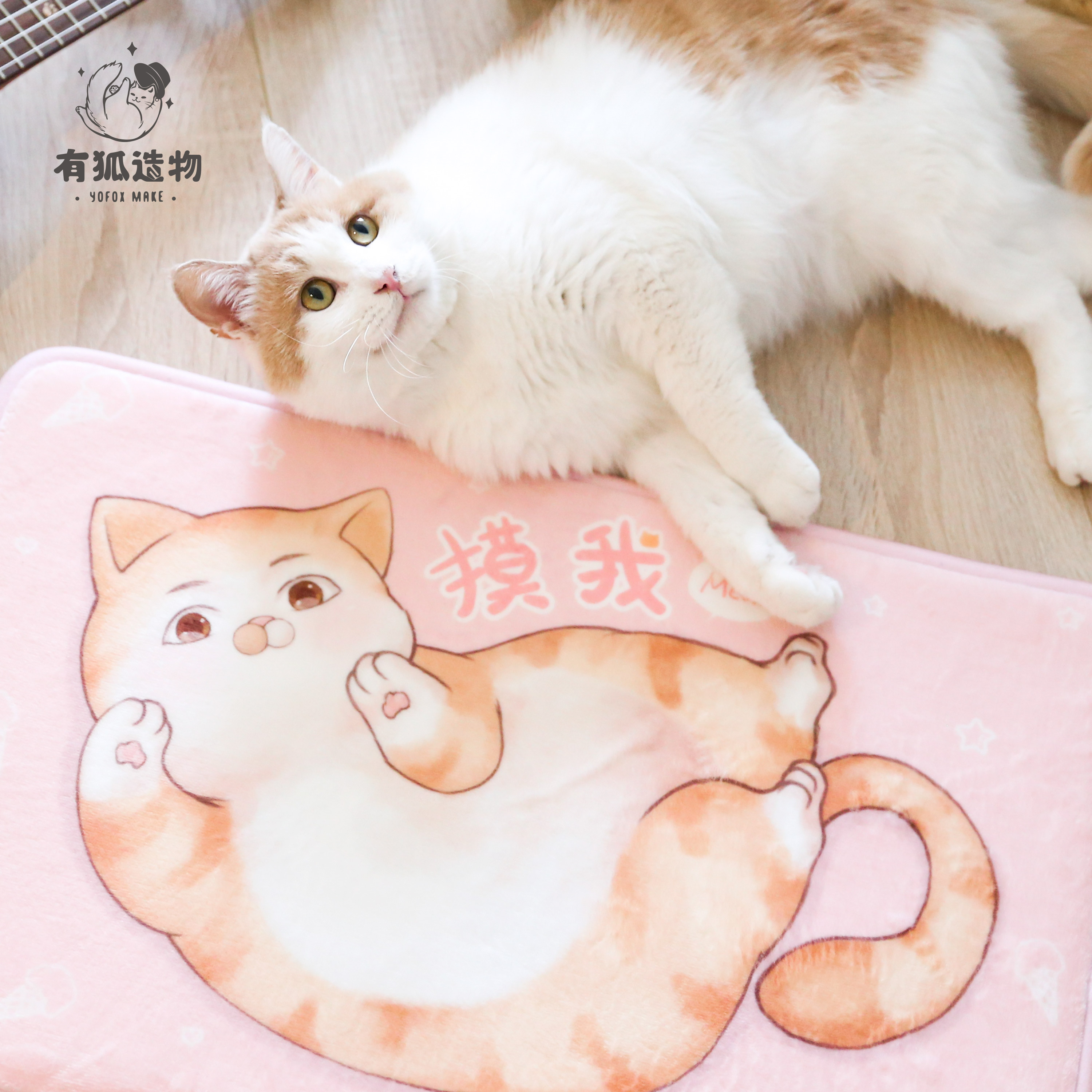 【有狐造物】郭斯特 噸噸噸地墊 家居可愛貓咪送女生禮物妳養我啊在類目 模玩/動漫/周邊/cos/桌遊, 卡通/動漫周邊, 動漫水杯/居家/百貨中 - 來自Buy2taobao.com提供專業的淘寶代購服務