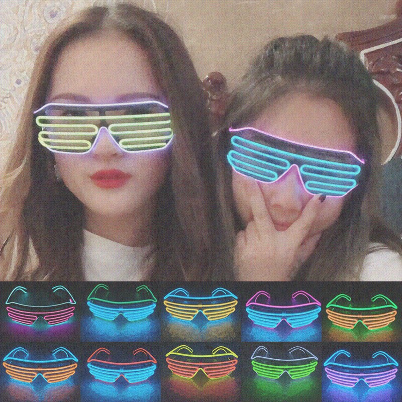 LED luminescence glasses Blind Cheer Party Bar KTV stage perform gift Toys Add to the fun Atmosphere Suppliesin the Sports/Yoga/Fitness/Fans supplies , Dance/Aerobics/Gymnastics , Cheerleading , More cheerleading accessories category - from Buy2taobao.com to provide professional Taobao agent buy service