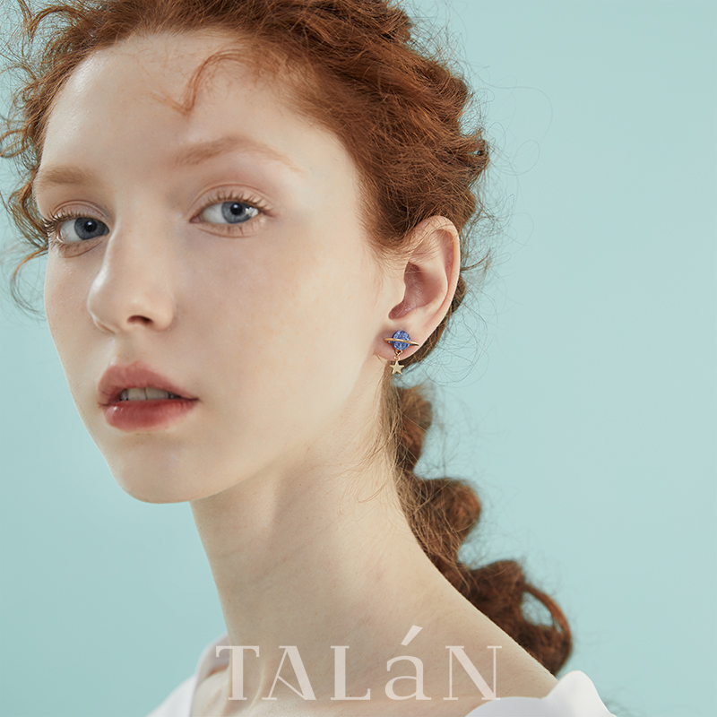 Mercury temperament the republic of korea Ear Studs Mini Bone nail personality Simplicity Net Red Earrings star Earrings Sen familyin the Accessories/Fashion Jewelry, Earring , Earrings category - from Buy2taobao.com to provide professional Taobao agent buy service