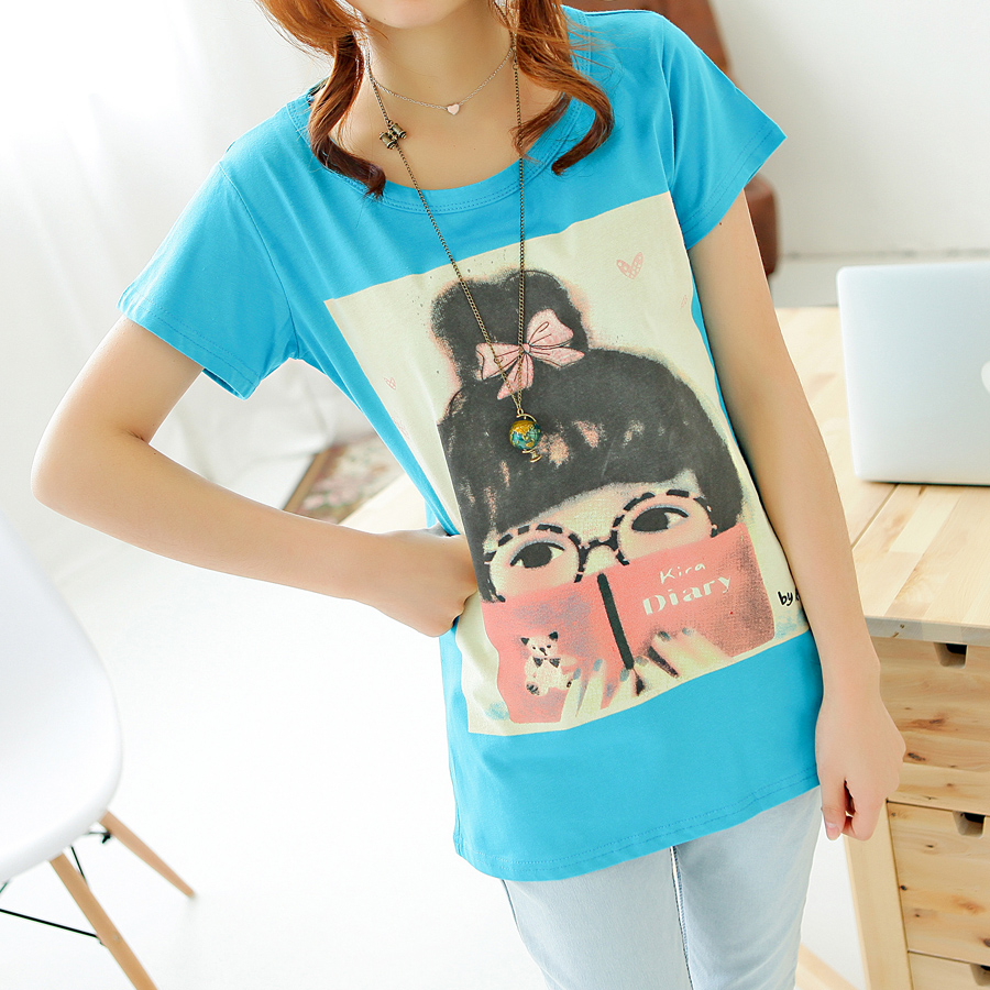 夏季女装时尚潮短袖...