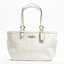 COACH 蔻驰 GALLERY EMBOSSED PATENT TOTE