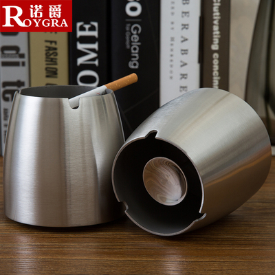 诺爵 不锈钢烟灰缸星座网吧网咖加厚防风 烟缸 酒吧 KTV 烟灰缸