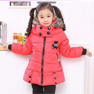  限量包邮女童棉服棉衣外套冬款新品儿童加厚棉袄外衣