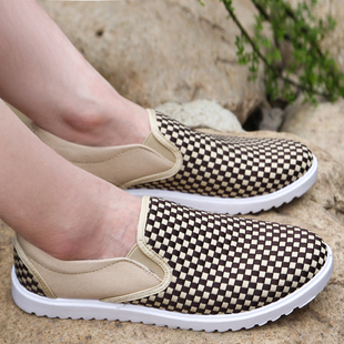  夏季韩版透气男士帆布鞋男鞋套脚休闲鞋潮流懒人鞋英伦板鞋子潮鞋