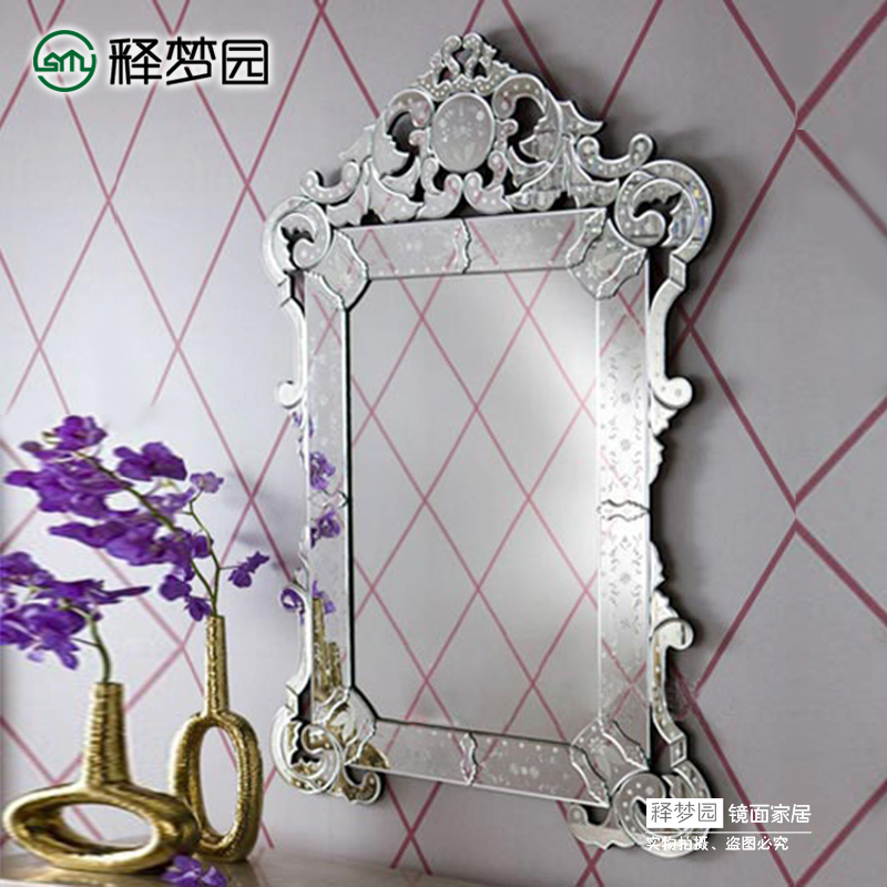 Carved Mirror Decorative mirror Entrance mirror Bathroom Mirror Cosmetic mirror Export quality Selling 0273in the Decoration main material , Toiletries , Bathroom Furniture , Bathroom Mirror category - from Buy2taobao.com to provide professional Taobao agent buy service