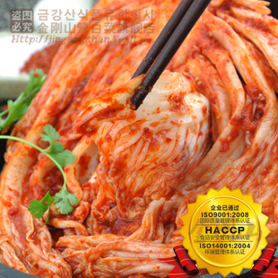  4袋包邮金刚山辣白菜正宗韩国泡菜/延边辣白菜朝鲜族风味