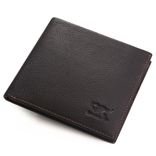  七匹狼 男士 钱包 男 短款 钱夹 休闲 皮夹 潮 QA1H003