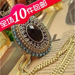  1906 韩版 饰品批发 长款 复古巴洛克宫廷 项链毛衣链