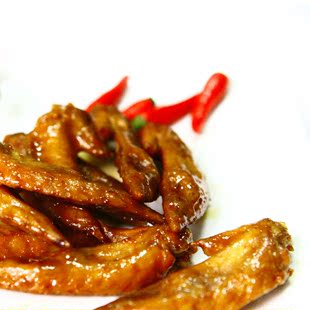  【家乡味】香卤鸡翅 三圣宫七星椒真空简包装鸡翅尖250g 休闲熟食