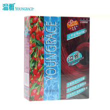 我是品牌温雅漾彩植物染发剂无氨味抗过敏正品漾采染发膏包邮