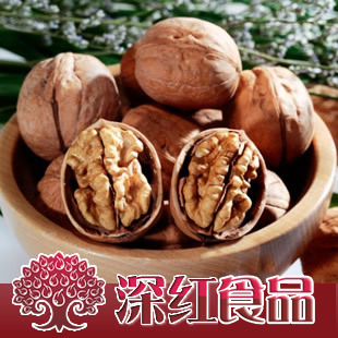  【深红特级】野生薄皮纸皮 大核桃 新疆特产 阿克苏干果零食
