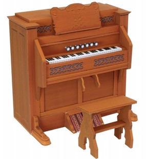 手工DIY 益智玩具 逼真乐器摆件 小钢琴 摆设 3