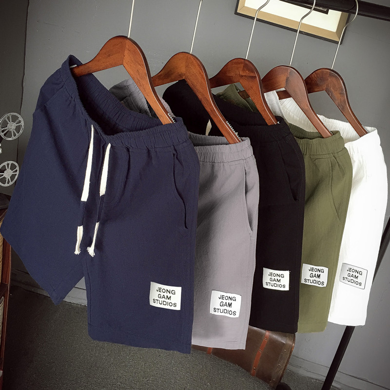 Cotton and hemp leisure time shorts Add fertilizer Enlarged code 5 Five point pants The fat Easy solar system summer Thin section Sandy beachin the Men's clothing, Casual pants category - from Buy2taobao.com to provide professional Taobao agent buy service