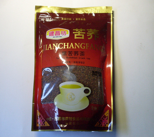  包邮四川西昌凉山特产建昌坊黑苦荞茶胚芽500g大麦茶降三高养生茶