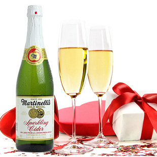  Martinelli's 起泡苹果酒 进口香槟聚餐佳品！美国起泡酒59元包邮