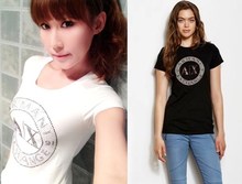 Футболка Moschino Джек флаг Европы корейской версии себя новый тонкий модель t короткие Топ t рубашка Футболка Moschino Джек флаг Европы корейской версии себя новый тонкий модель t короткие Топ t рубашка