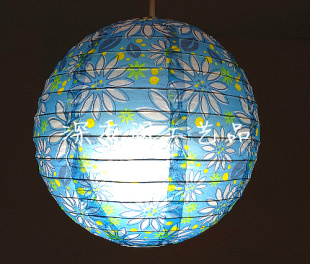  深秀阁灯具/水中花20cm/纸灯笼吊灯罩纸灯罩/高品质/婚庆灯笼