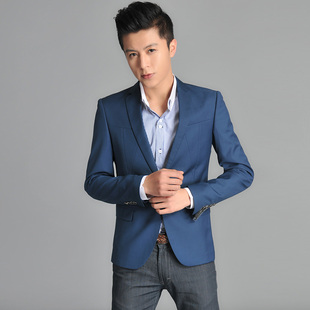  春款男装休闲小西装西服男士西装修身韩版男装西装时尚休闲西服