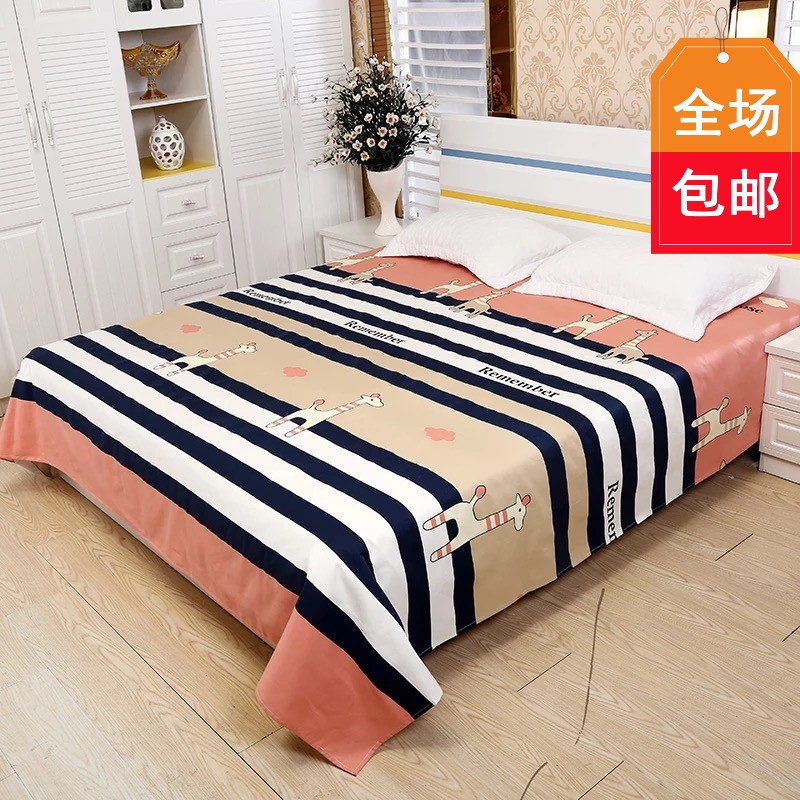 pure cotton The old coarse cloth canvas sheet Cotton student dormitory sheet singleton children Cartoon Single Double sheetin the Bedclothes , Sheet category - from Buy2taobao.com to provide professional Taobao agent buy service