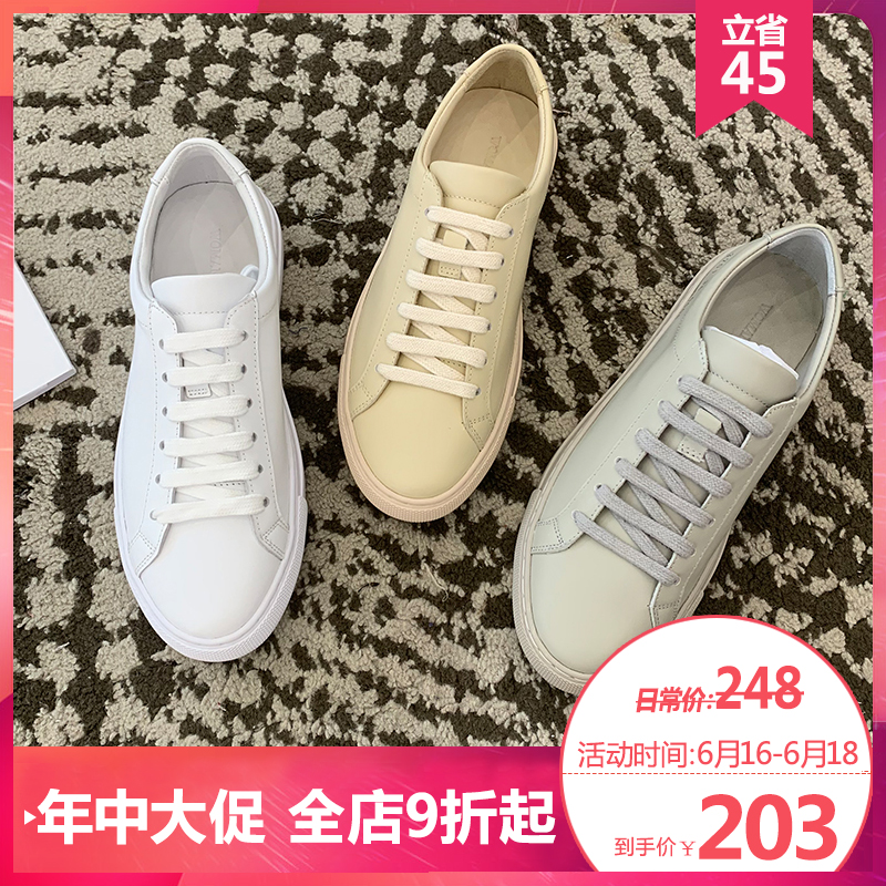 Classic upgrade section Common White shoes fashion Street beat genuine leather Versatile Casual shoes Frenum skate shoesin the Women's Shoes, Low shoes category - from Buy2taobao.com to provide professional Taobao agent buy service