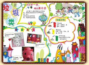 垃圾分类小报\/环保\/成品70套原创任你选\/板报\/