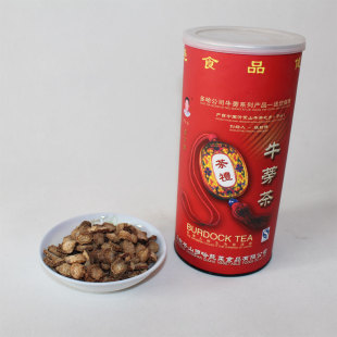  老字号多哈公司张新谦红桶圆片牛蒡茶200克/桶