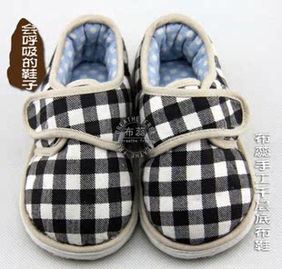 宝宝纯手工传统棉鞋男儿童千层底鞋婴儿布鞋软