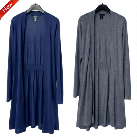 【sanysanyab】春<em>秋冬超长</em>针织衫女<em>开衫</em>披肩