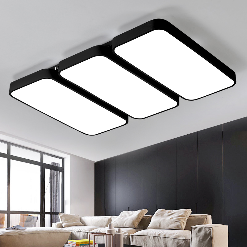 modern square European style LED Long Geometry Simplicity a living room lamps and lanterns bedroom kitchen Children's Room Ceiling lampin the Decoration main material , Lamps , Ceiling category - from Buy2taobao.com to provide professional Taobao agent buy service