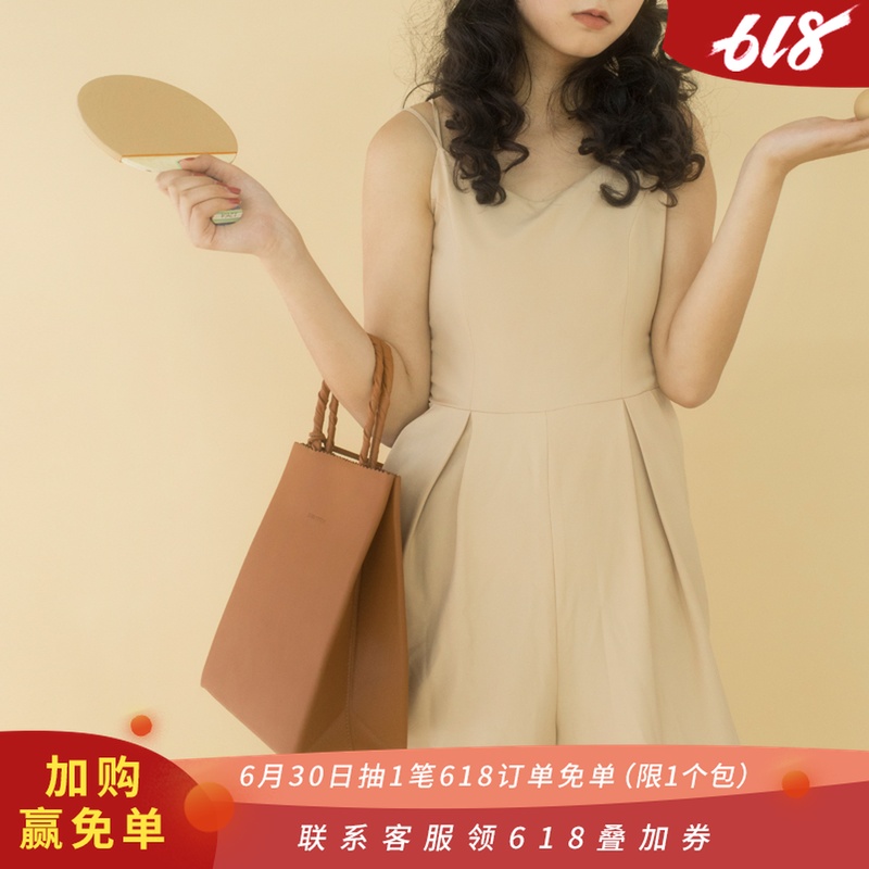 WARMSTUDIO Furura Yoshiki Tea Brown paper bag Totes summer genuine leather Female bag 2019 New wildin the Leather/Lady bags/Men's bag, Ms. bags category - from Buy2taobao.com to provide professional Taobao agent buy service