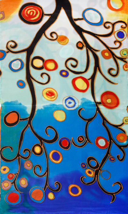 new pattern Oil Painting Pachira 5A Boutique thickening Real silk Oil Painting Scarf Real silk scarf Real silk Silk scarfin the Accessories/Leather belt/Hat/Muffler , Muffler/Scarves/Shawl category - from Buy2taobao.com to provide professional Taobao agent buy service