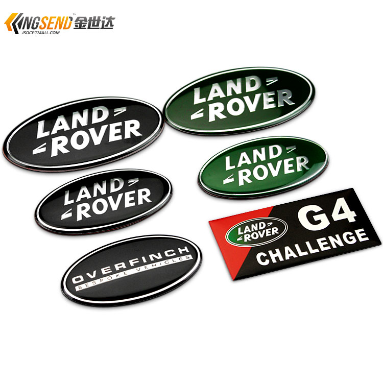 路虎车贴 揽胜 神行者 极光 land rover 车标 尾标 侧标 叶子板标