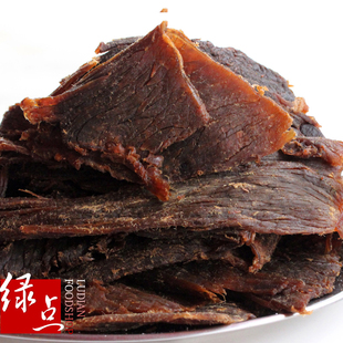  温州特产湖岭林丰牛肉手撕酱香风干牛肉干零食小吃散装250g特价
