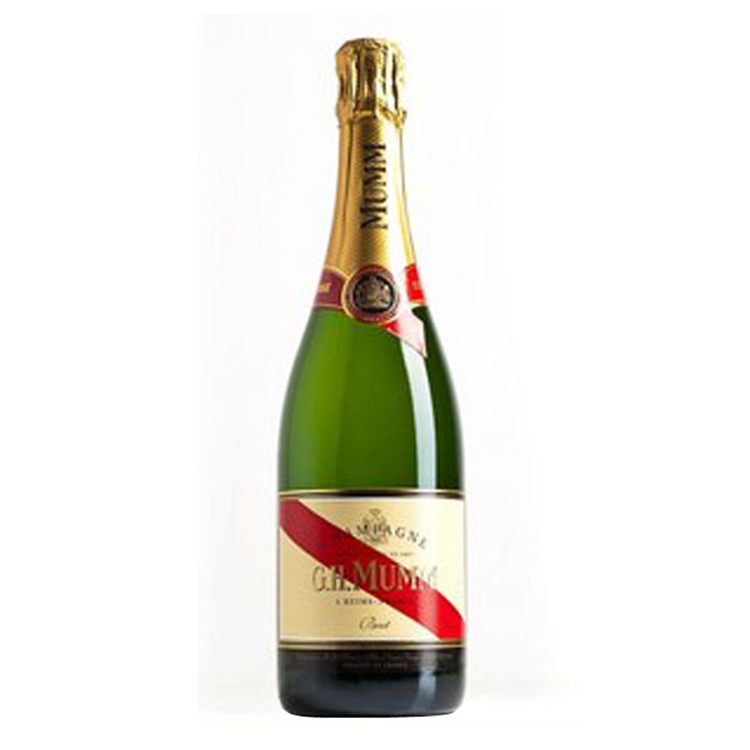 法国香槟区玛姆红带香槟高泡葡萄酒 G.H. Mumm Champagne 法国香槟区玛姆红带香槟高泡葡萄酒 G.H. Mumm Champagne