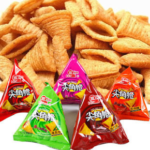 三惠牌 尖角脆 比妙脆角实惠200g 膨化休闲早餐食品 北京满百包邮