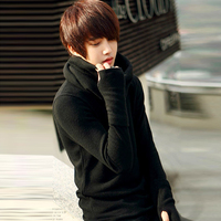 特价秋冬潮男加厚小鹿<em>毛衣</em>雪花线衫线衣韩版男