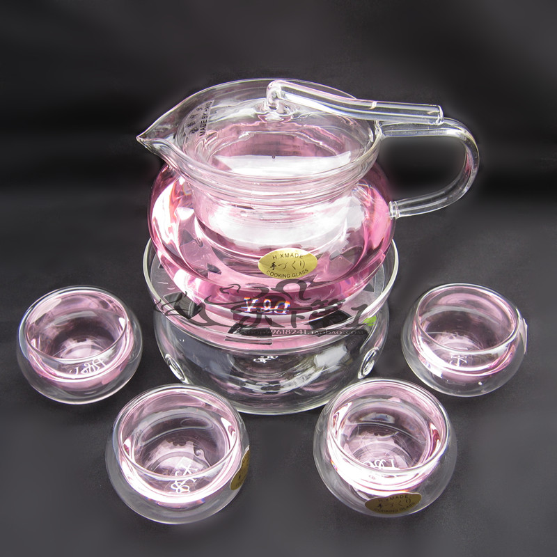 功夫耐热玻璃茶具套装整套茶杯花草茶普洱泡茶壶过滤日式组合透明在类目 餐饮具, 茶具, 花草茶具中 - 来自Buy2taobao.com提供专业的淘宝代购服务