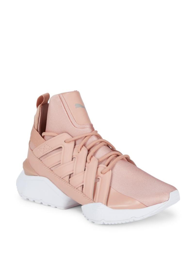 Puma/ Puma Women's Shoes High shoes Frenum Solid comfortable ventilation Mosaic Casual shoes U.S.A L4643Tin the Women's Shoes, High shoes category - from Buy2taobao.com to provide professional Taobao agent buy service